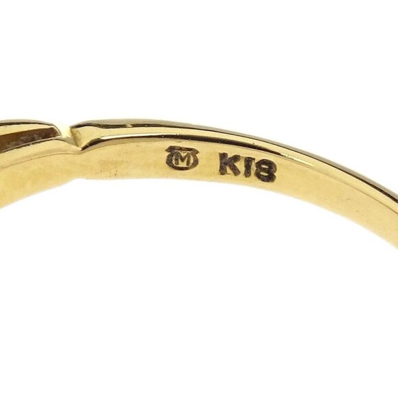 Mikimoto Ring 18K Pearl Gold #52 186797 - Picture 2 of 4